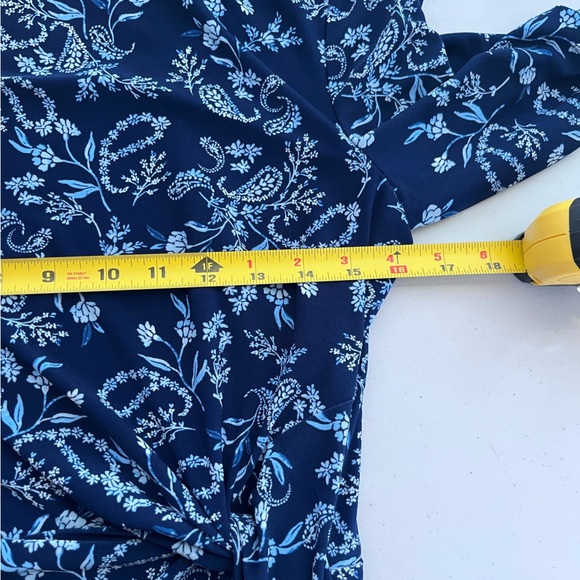 Ralph Lauren Black Label Pailey Twisted-Knot Jersey Sz 6 Midi Dress - Picture 8 of 12